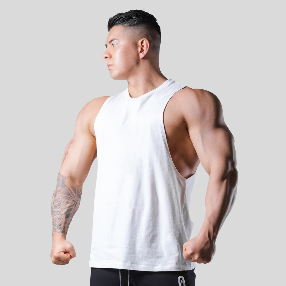 Men's Muscle Fitness Athleisure Tank Top – Breathable, Gym & Casual Wear