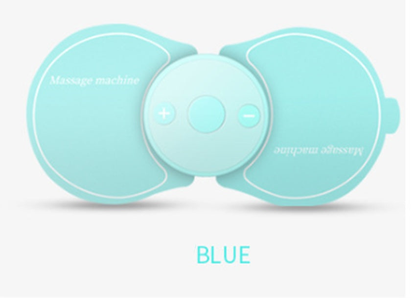 Electronic Pulse Shoulder & Neck Mini Massager – 5 Modes, 10 Intensities, USB Rechargeable