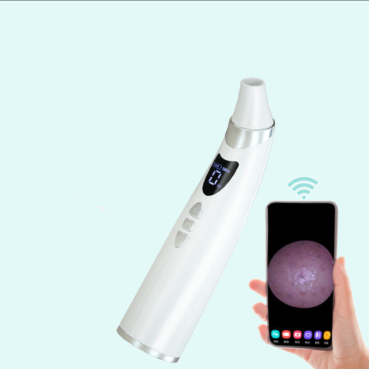 Electric Visual Blackhead Remover – 20x Magnification, 4 Heads, App-Connected Pore Cleaner