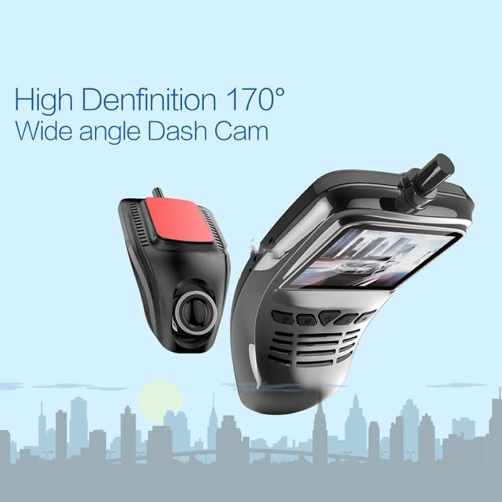 Small Eye WiFi Dash Cam – Full HD Car DVR Recorder with Night Vision & Loop Recording