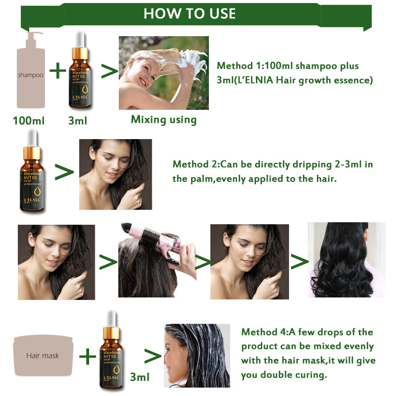 Hair Essential Oils – Nourishing, Strengthening & Shine-Boosting Hair Treatment