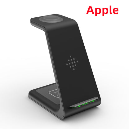 3-in-1 Wireless Charging Station – Fast Charge Dock for Phone, Watch & Earbuds