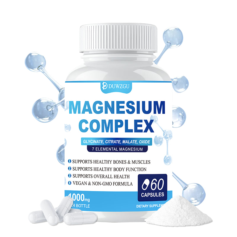 Magnesium Complex Capsules – 60 Capsules, Muscle, Sleep & Nervous System Support