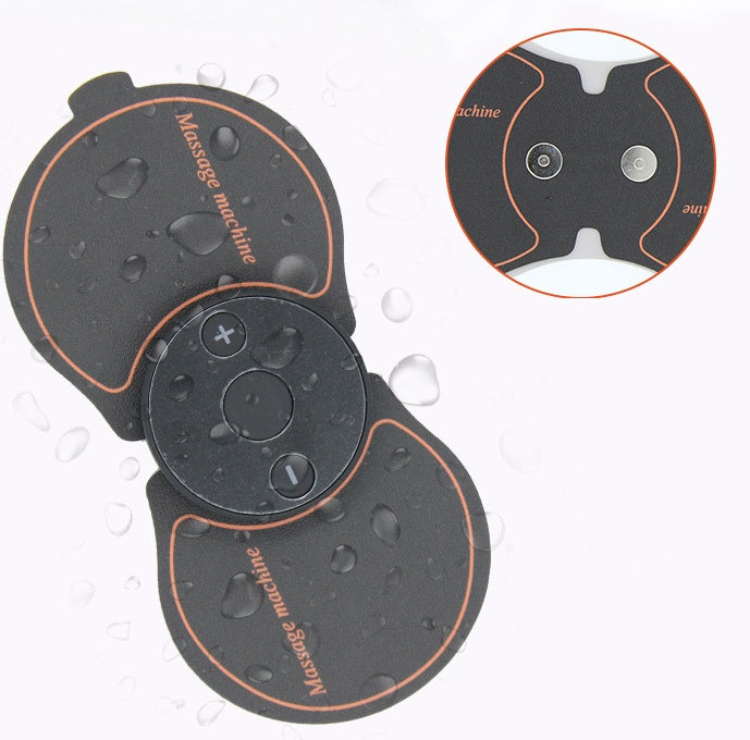 Electronic Pulse Shoulder & Neck Mini Massager – 5 Modes, 10 Intensities, USB Rechargeable