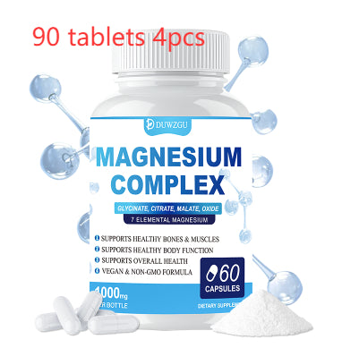 Magnesium Complex Capsules – 60 Capsules, Muscle, Sleep & Nervous System Support