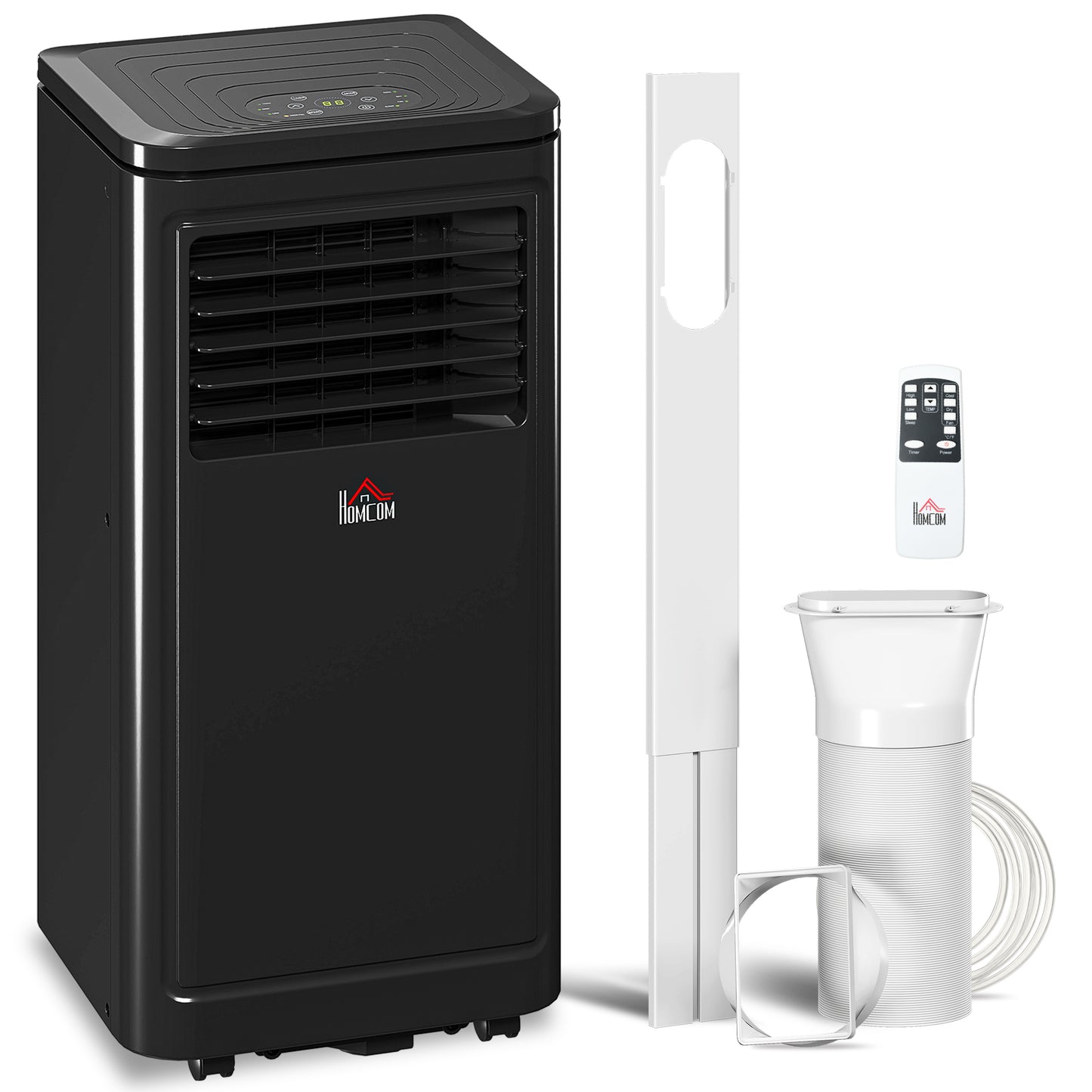 8,000 BTU Portable Air Conditioner with Remote – Cools Up to 344 Sq. Ft., Evaporative Cooler