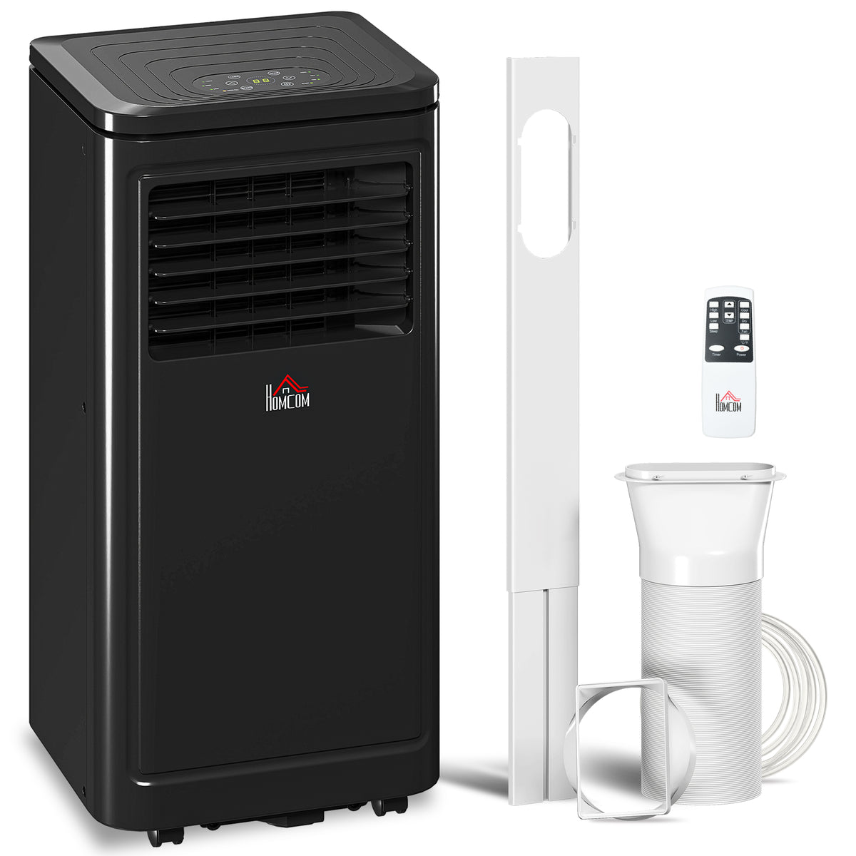 8,000 BTU Portable Air Conditioner with Remote – Cools Up to 344 Sq. Ft., Evaporative Cooler