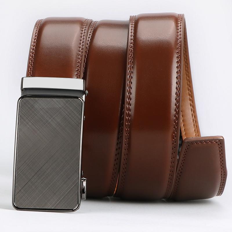 Men's Slider Ratchet Belt – Adjustable, Trimmable, Perfect Gift for Him