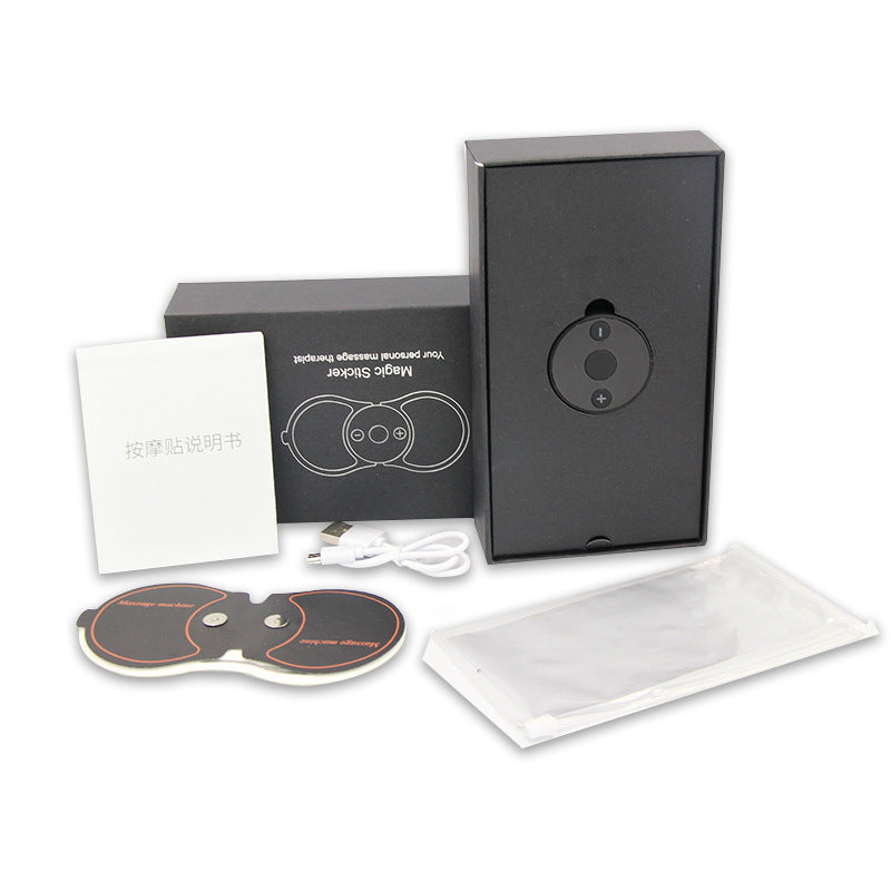 Electronic Pulse Shoulder & Neck Mini Massager – 5 Modes, 10 Intensities, USB Rechargeable