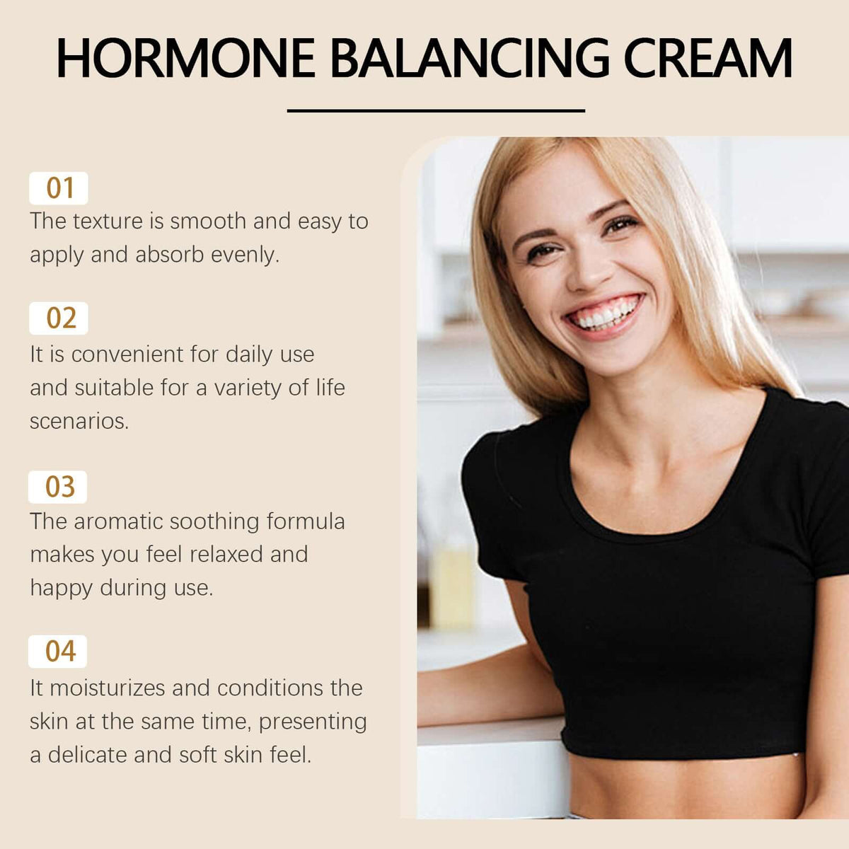 Nourishing Neck & Décolletage Cream for Women – Firming, Balancing & Anti-Ageing