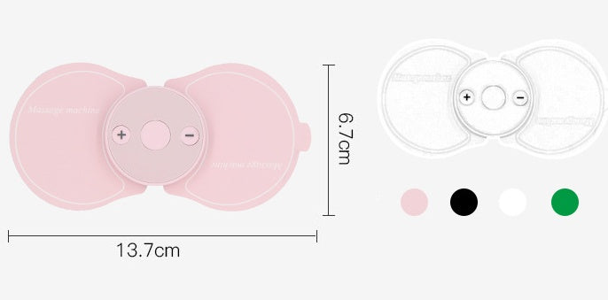Electronic Pulse Shoulder & Neck Mini Massager – 5 Modes, 10 Intensities, USB Rechargeable