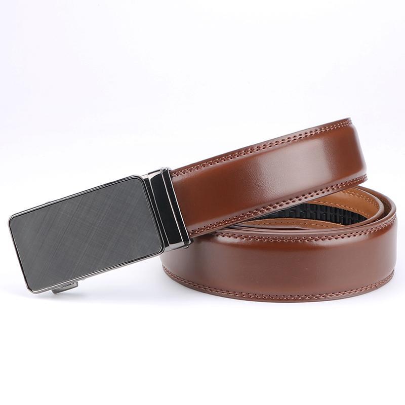 Men's Slider Ratchet Belt – Adjustable, Trimmable, Perfect Gift for Him