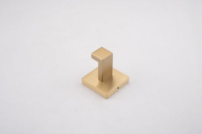 5-Piece Brushed Gold Bathroom Hardware Set – Stainless Steel, Rust-Proof, Wall Mount