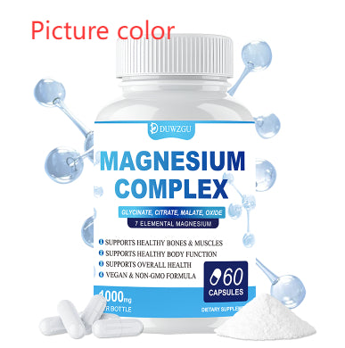 Magnesium Complex Capsules – 60 Capsules, Muscle, Sleep & Nervous System Support