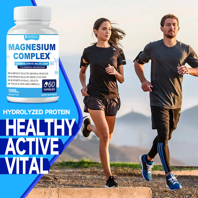 Magnesium Complex Capsules – 60 Capsules, Muscle, Sleep & Nervous System Support