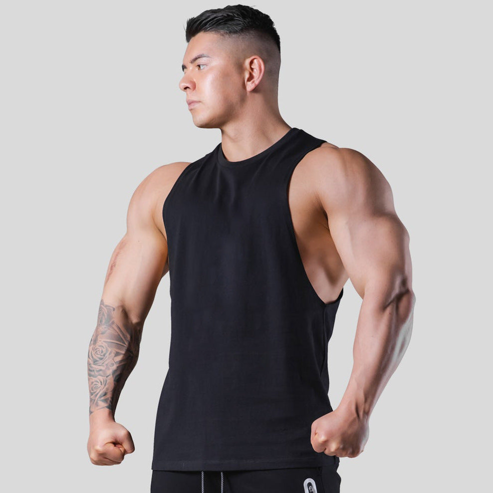 Men's Muscle Fitness Athleisure Tank Top – Breathable, Gym & Casual Wear
