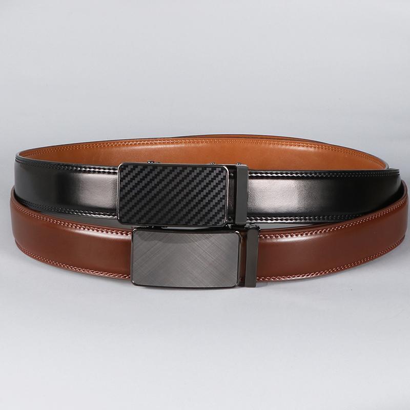 Men's Slider Ratchet Belt – Adjustable, Trimmable, Perfect Gift for Him