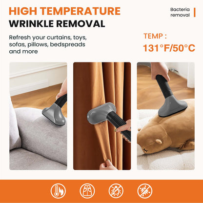 Standing Garment Steamer – Powerful, Fast Heat-Up, Wrinkle-Free Clothes in Minutes